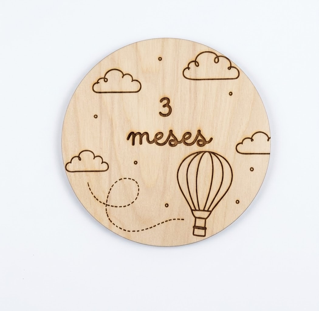 Mesario de Madera Personalizado para Bebé - Imagen 5