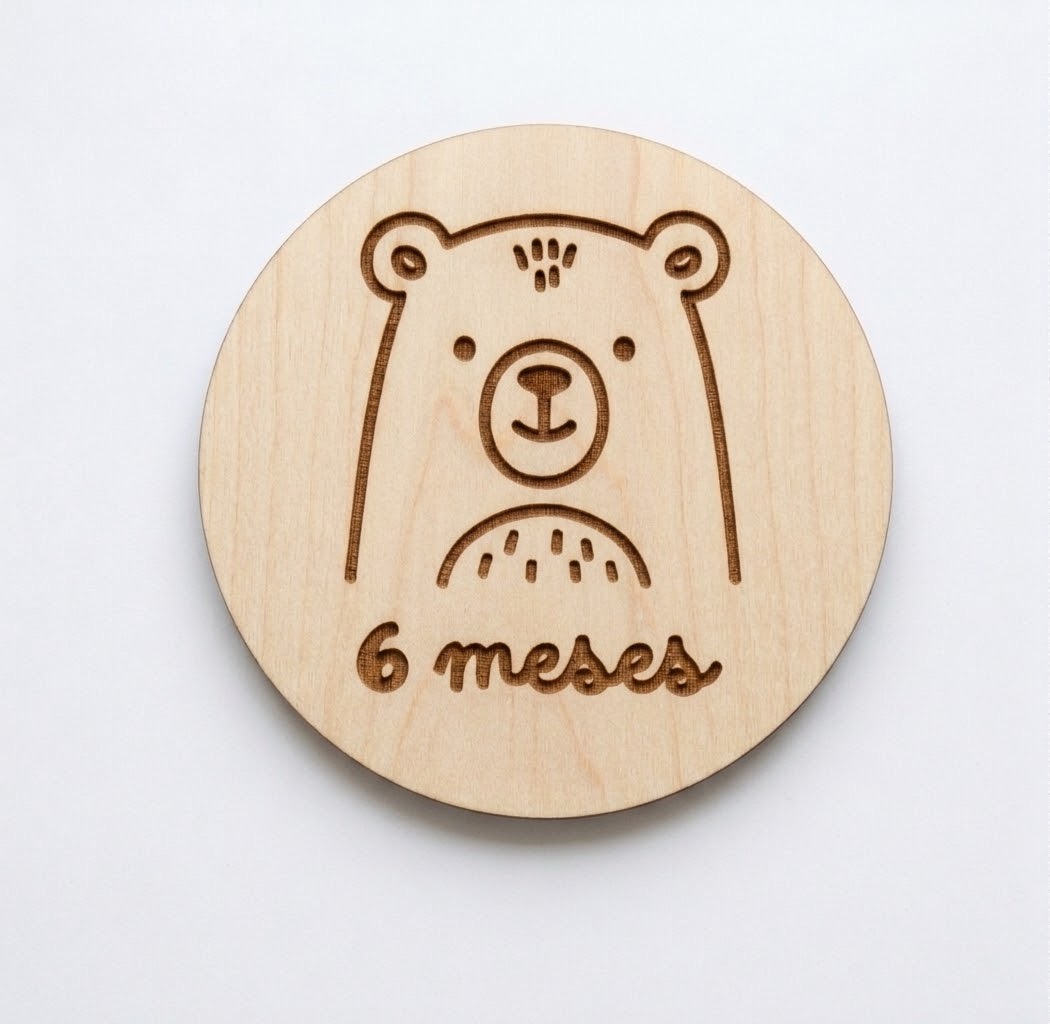 Mesario de Madera Personalizado para Bebé - Imagen 7
