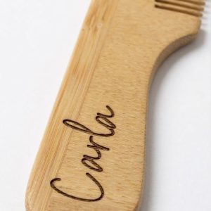 Peine Infantil de Madera Personalizado