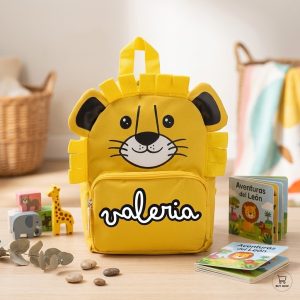Mochila Infantil de Animales Personalizada con Nombre