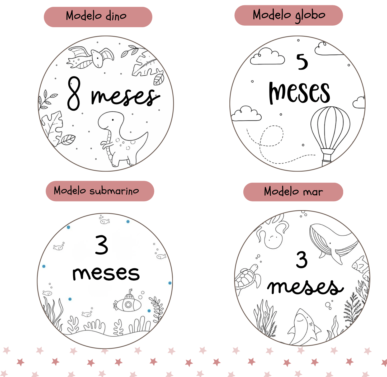 Mesario de Madera Personalizado para Bebé - Imagen 11