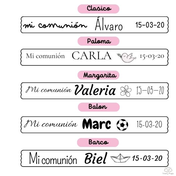 Abridor de Botellas de Madera Personalizado "Mi Comunión" – Recuerdo Grabado a Láser Trazo y Magia - Imagen 13